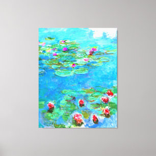 Toile L'impressionniste français Claude Monet Water Lil