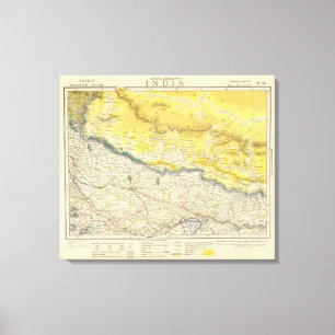 Toile L'Inde et le Népal