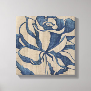 Toile L'indigo s'est levé