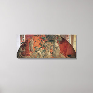 Toile L'inondation et l'affaissement des eaux