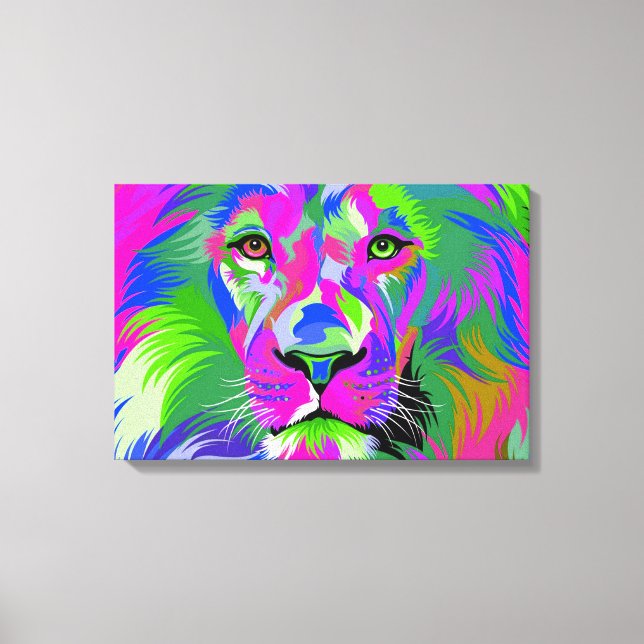 Toile Lion (Recto)