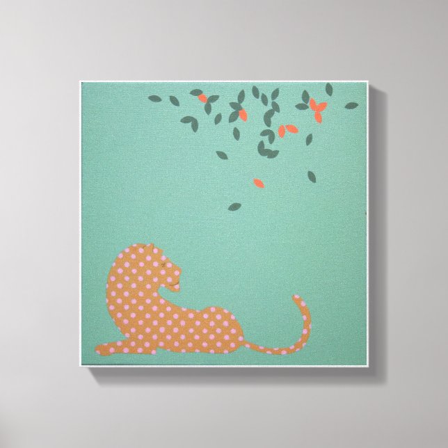 Toile Lion Baby Room Imprimer (Recto)