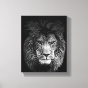 Toile Lion poster Leinwand