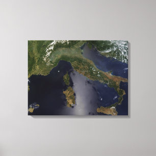 Toile L'Italie et la France du sud-est