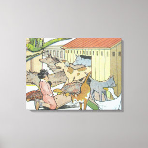 Toile Little Nemo et quelques amis animaux