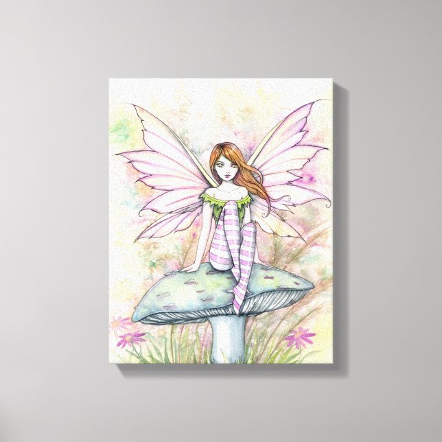 Toile Little Spring Fae Fairy Art de Molly Harrison (Recto)