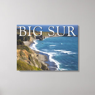 Toile Littoral de Big Sur   Californie