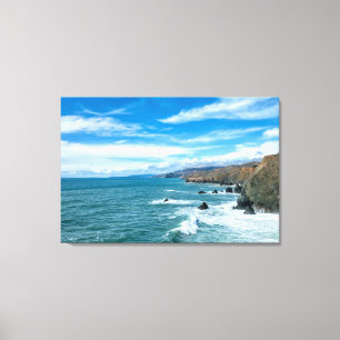 Toile Littoral   Marin Headlands, Californie