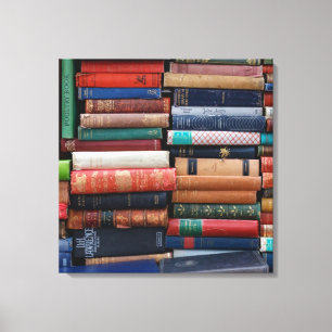 Toile Livres Lire l'amour vieux livres