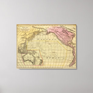 Toile L'océan pacifique