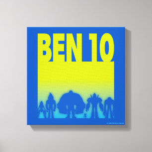 Toile Logo Ben 10 Alien Line