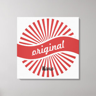 Toile Logo des signes originaux Thunder_Cove