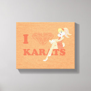 Toile Lola Bunny I Heart Karats