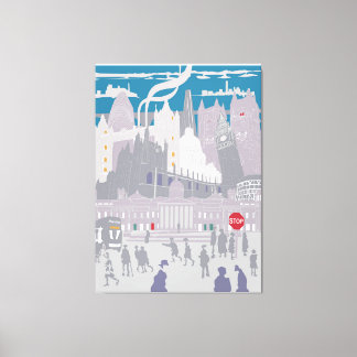 Toile London City Skyline