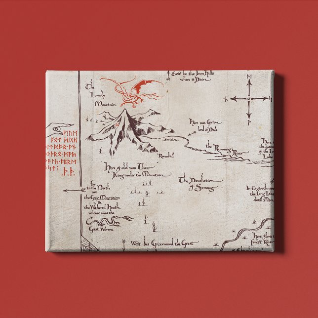 Toile Lonely Mountain (Créateur téléchargé)