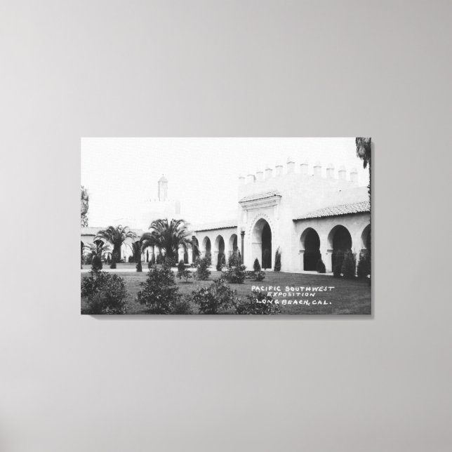 Toile Long Beach, California Pacific SW Expo Bldg. (Recto)