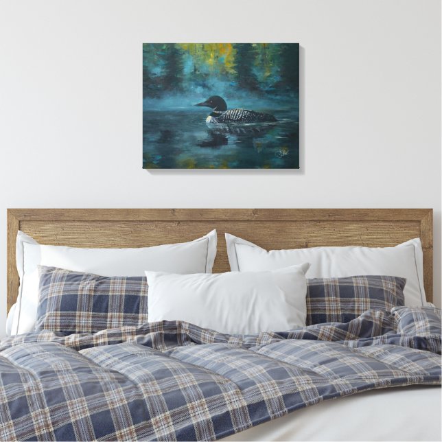 Toile Loonell - Canard Loon (Insitu(Chambre))