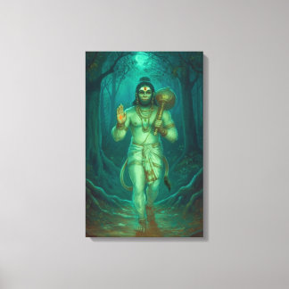 Toile Lord Hanuman Canvas Wall Art