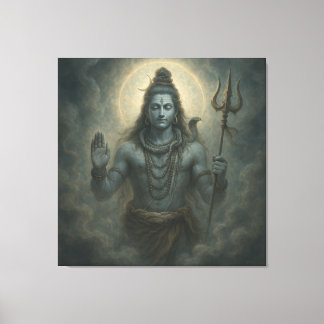 Toile Lord Shiva est traduit par Seigneur Shiva.