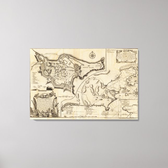 Toile Louisbourg (Recto)