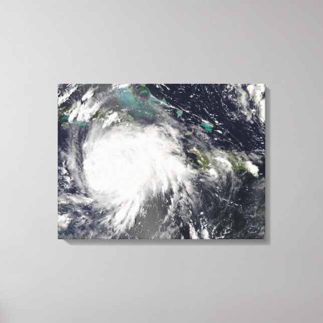 Toile L'ouragan Gustav sur la Jamaïque (Recto)