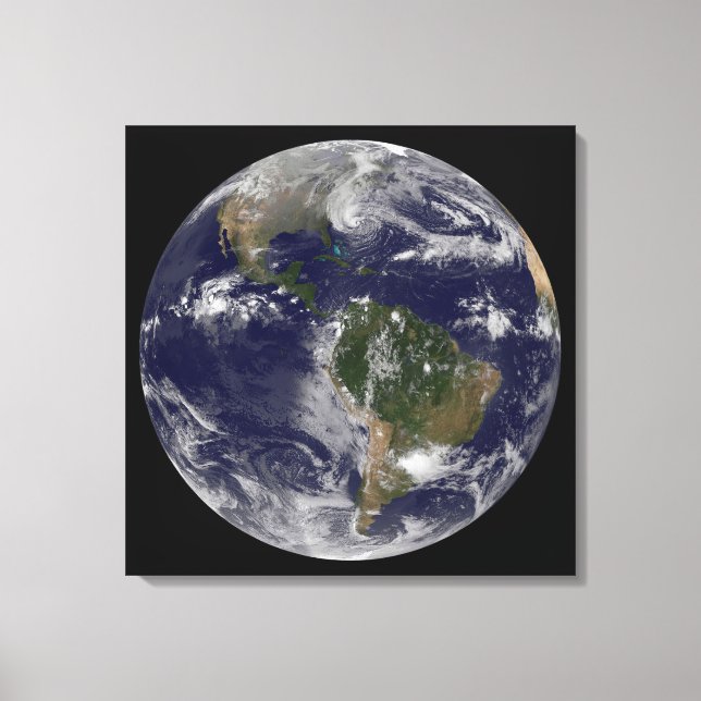 Toile L'Ouragan Sandy Le Long De La Côte Est Des États-U (Recto)