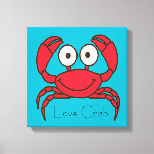 Toile Love Crab