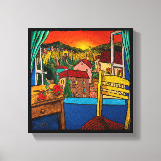 Toile Love for Jerusalem, Jonathan Kis-Lev Canvas Imprim