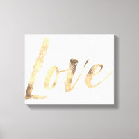 Love Gold White Inspirational Citations