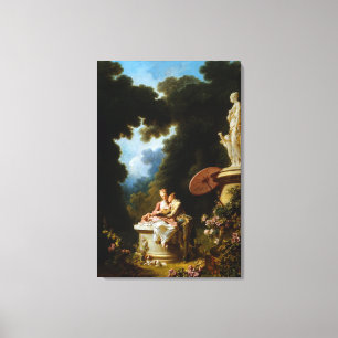 Toile <Love Letters>par Jean Honore Fragonard