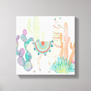Toile Lovely Llamas II