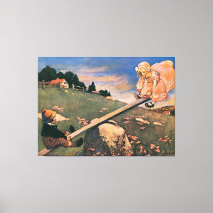 Toile Lover Sighing like a Furnace Print