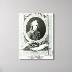 Toile Luc de Clapiers Marquis de Vauvenargues