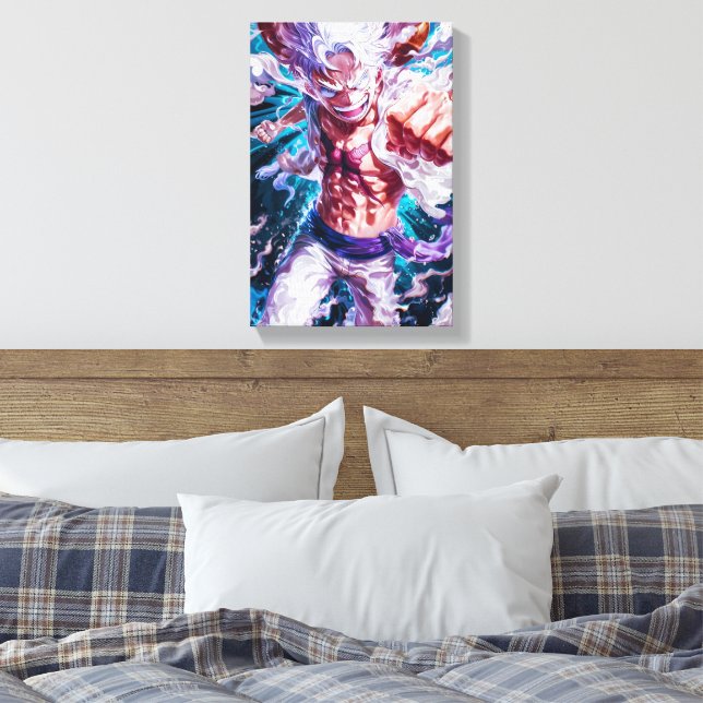 Toile Luffy Gear 5 Liberation (Insitu(Chambre))