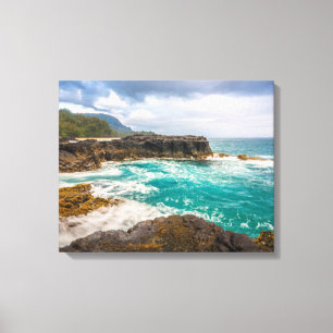 Toile Lumaha'i Beach, Kauai, Hawaiian Photo