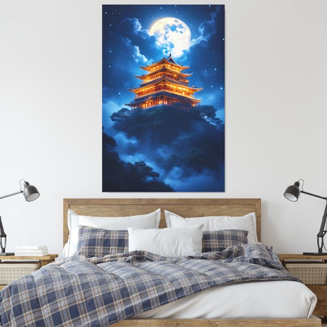 Toile Lunar Palace in the Celestial Mountains (Insitu(Chambre))