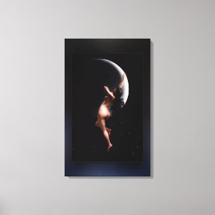 Toile Lune Nymph par Luis Ricardo Falero