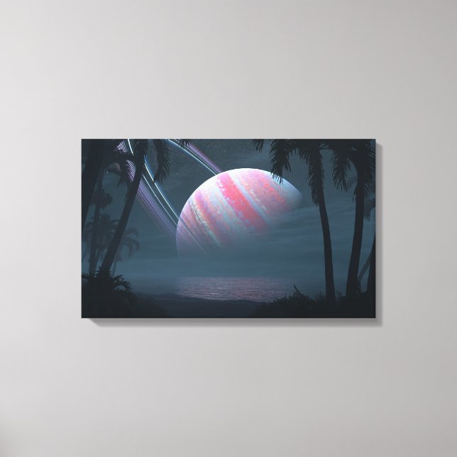 Toile Lune tropicale d'Ianeira (Recto)