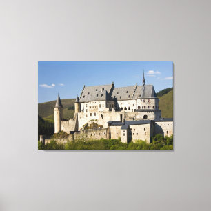 Toile Luxembourg, Vianden. Château de Vianden (déb. XVe