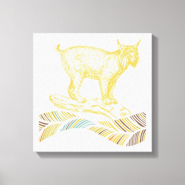 Toile Lynx (Recto)