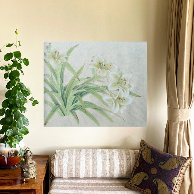 Toile Lys blancs (Créateur téléchargé)