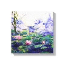 Lys d'eau inspirés par Monet