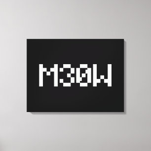 Toile M30W [Sons animaux de léopards]