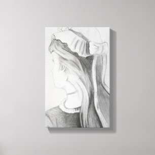 Toile Ma femme et ma belle-mère illusion optique