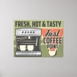 Toile Machine à café
