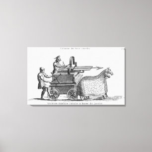 Toile Machine de guerre romaine pour les javelots de