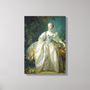 Toile Madame Bergeret, C. 1766 (huile sur la toile)