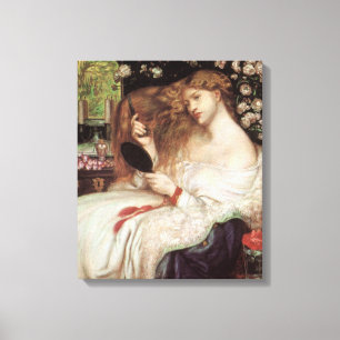 Toile Madame Lilith par Rossetti, Portait victorien