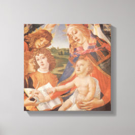 Toile Madone du Magnificat de Sandro Botticelli