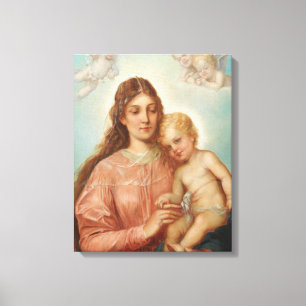 Toile Madone et Enfant
